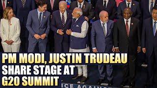 RIO DE JANEIRO | PM Modi, Justin Trudeau share stage at G20 SUMMIT | US |Joe Biden | Canada |India