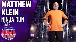 Unseen run: Bryson Klein's dad Matthew runs the Ninja Warrior course | Australian Ninja Warrior 2020