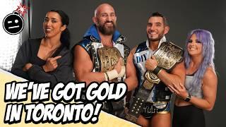 A GOLDEN SMACKDOWN IN TORONTO! || Toronto and Tag Team Championship Vlog