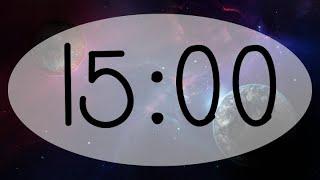 15 minute timer Space, Galaxy, Universe, Cosmos