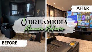 *FULL INSTALL* - Small Bedroom Home Theater Makeover - 2023