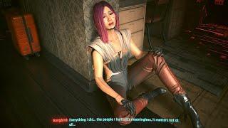 Songbird just wants to be hugged in her apartment - Cyberpunk 2077 Phantom Liberty