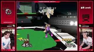 moky vs Leffen - Winners Quarter-Final - GENESIS X | Fox vs Fox