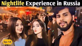 Thrilling Nightlife Experience in Moscow | Vlog in Hindi | Russia vlog