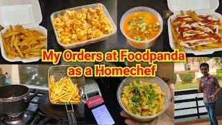 My today's orders at Foodpanda as a Homechef| Some Answers related Food Business at home|Sonia Vlogs