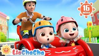 Going Out with Daddy | Red or White Colors Song | Kids Songs & Nursery Rhymes | LiaChaCha