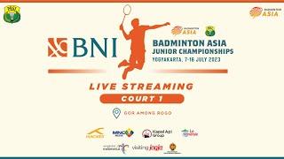 [LIVE STREAMING COURT 1 ] BNI BADMINTON ASIA JUNIOR CHAMPIONSHIPS 2023 ( Indonesia VS Vietnam )