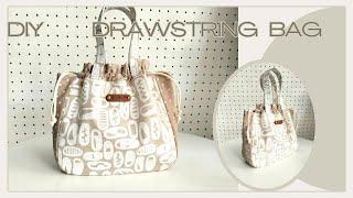 How To Make a Drawstring Bag Easy | How To Make Simple Drawstring Bag