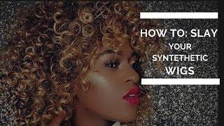 HOW TO : SLAY YOUR AFFORDABLE SYNTHETIC WIGS FROM ALIEXPRESS | SURYA TOWER