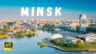 Minsk, Belarus  in 4K HDR ULTRA HD Drone Cinematics 60fps Dolby Vision