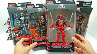 Deadpool 2 Complete Set Marvel Legends! Marvel Legends Sasquatch Build a figure