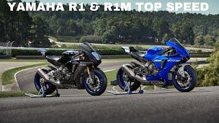 Yamaha R1 & R1m Top Speed 2023  Video / The Extraordinary Moto ||