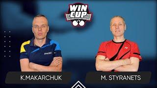 16:00 Kostiantyn Makarchuk - Mykhailo Styranets 29.05.2025 WINCUP Basic. TABLE 1