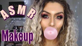 ASMR (Doing My Makeup) Chewing Gum No Talking