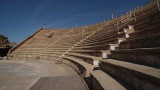 A Visit to Ancient Roman Theatre in Israel—2,000 Years Old