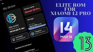 Elite Rom Full Installation Guide | How To Flash Elite Rom | Xiaomi 12 Pro | Step By Step Guide |