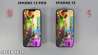 iPhone 15 vs iPhone 13 Pro | Speedtest & Camera Comparison