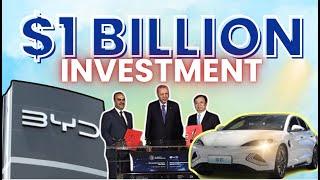 BYD Builds MASSIVE Electric Vehicle Plant in Turkey