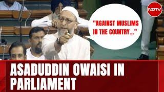 No-Confidence Motion: Asaduddin Owaisi Slams PM Modi In Parliament