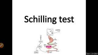 Schilling test
