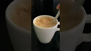 ASMR SO SATISFYING NESPRESSO COFFEE ️ #shorts #satisfying #trending #asmr