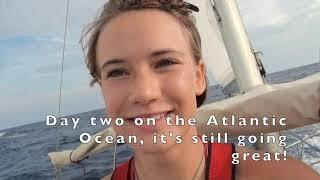 Part 1/8:Canary Isl.-St.Maarten.Laura Dekker, youngest to sail around the world singlehandedly -EP15