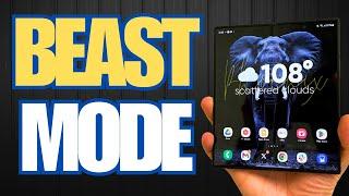 How To Activate BEAST MODE On Galaxy Z Fold 6?