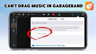 How to FIX “Greyed Out” MP3/Audio Files in GarageBand On iPhone/iPad (Can’t Drag Song in GarageBand)