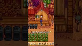 Someone tried to bomb me !!! #stardewvalley