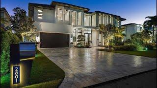 Touring our new $6.8 million Luxury waterfront home in South Florida! Design elements on point