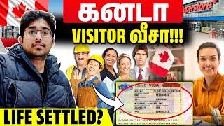 ஒரே ஒரு விசிட் வீசா - வாழ்க்கையே மாறிடுச்சு? | Canada Migration - Tamil | Rimaz VLOG