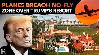 US Deploys Fighter Jets As Civilian Planes Violate Airspace Over Trump's Mar-a-Lago Resort | N18G