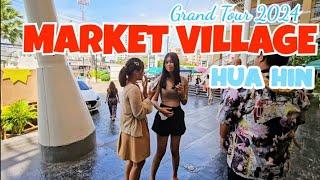 #thailand || Walking in HUA HIN || Market Village Grand TOUR 2024