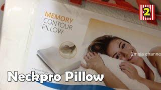 NeckPro Memory Foam Contour Pillow Unboxing Bantal Selesa