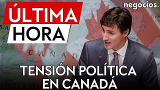 ÚLTIMA HORA | Tensión política en Canadá: el Primer Ministro Justin Trudeau se plantea dimitir