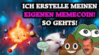 Eigenen Memecoin/Shitcoin Erstellen, Hoch Pushen & Millionen Einsacken!? So gehts