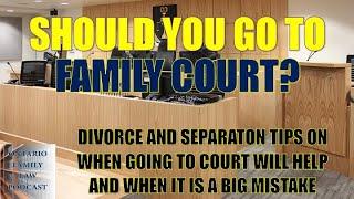 Should You Take Your Ex to Family Court?