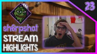 sh6rpshot STREAM HIGHLIGHTS #23 - LUCKIEST HATCH ESCAPES, INSANE JUKES, SANDBAGGERS & More!