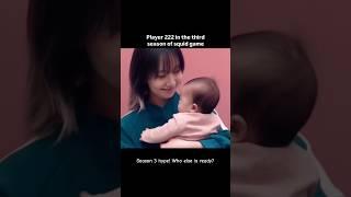 Player 222 in squid game season 3 AI Generated | Kim Jun-hee pregnant women in squid game #aivideo