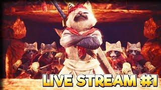 Dapperling Expeditions! – Monster Hunter World Gameplay – Live Stream 1