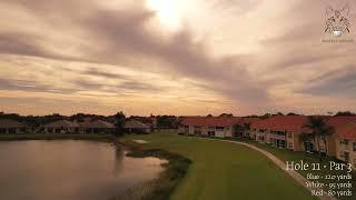 Hole 11 at Bonita Fairways Golf Club in Bonita Springs, Florida