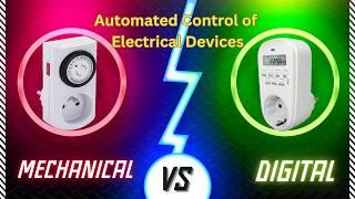 Mechanical vs Digital Outlet Timers: 24-Hour Analog vs 7-Day Digital Comparison