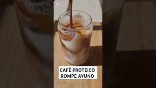  ¡Café Proteico Rompe Ayuno!  Receta en comentarios!