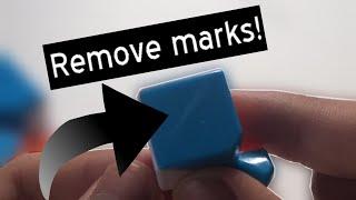 How To Remove White Marks On Cubes!