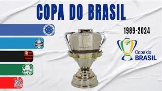 Copa do Brasil All Winners (1989-2024) | Brazil Cup