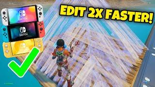 How To EDIT FASTER On Nintendo Switch! Double Your Editing Speed! (Editing Tutorial + Tips & Tricks)