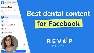 Best Dental Content for Facebook.