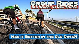 Old School vs. Modern Cycling Group Ride Methods