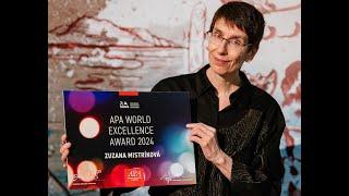 APA World Excellence Award 2024 (Zuzana Mistríková)