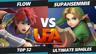 UFA 2023 - Flow (Roy) Vs. Supahsemmie (Young Link) Smash Ultimate - SSBU